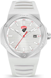 Ducati Analog White Dial Men's Watch-DTWGN0000508